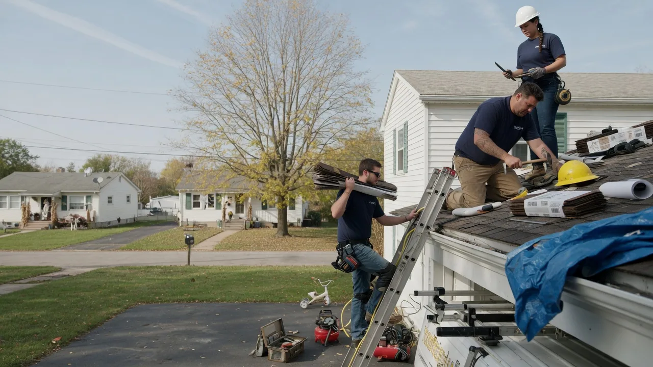 Local Roofing Contractors in Centralia, IL near me